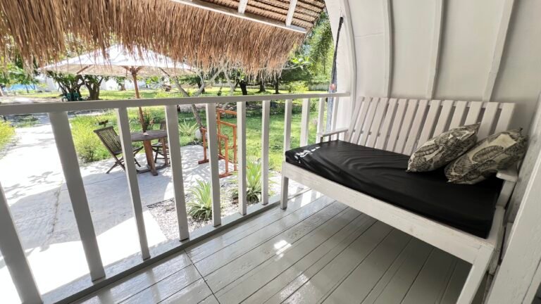 sit area bungalow
